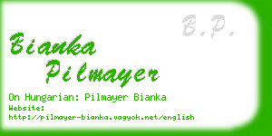 bianka pilmayer business card